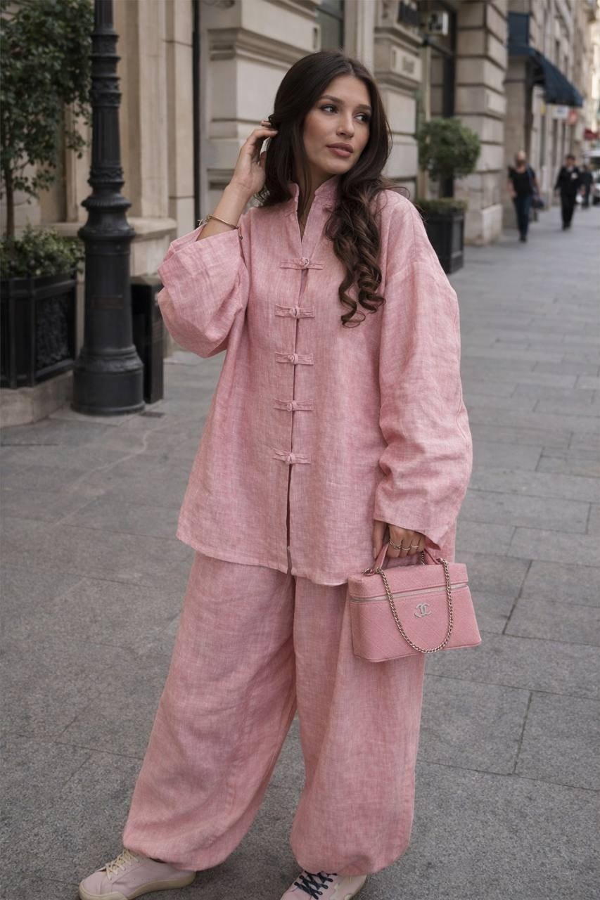 льняной костюм женский летний брючный,льняной костюм,костюм льняной с брюками,льняной брючный костюм,брючный костюм из льна