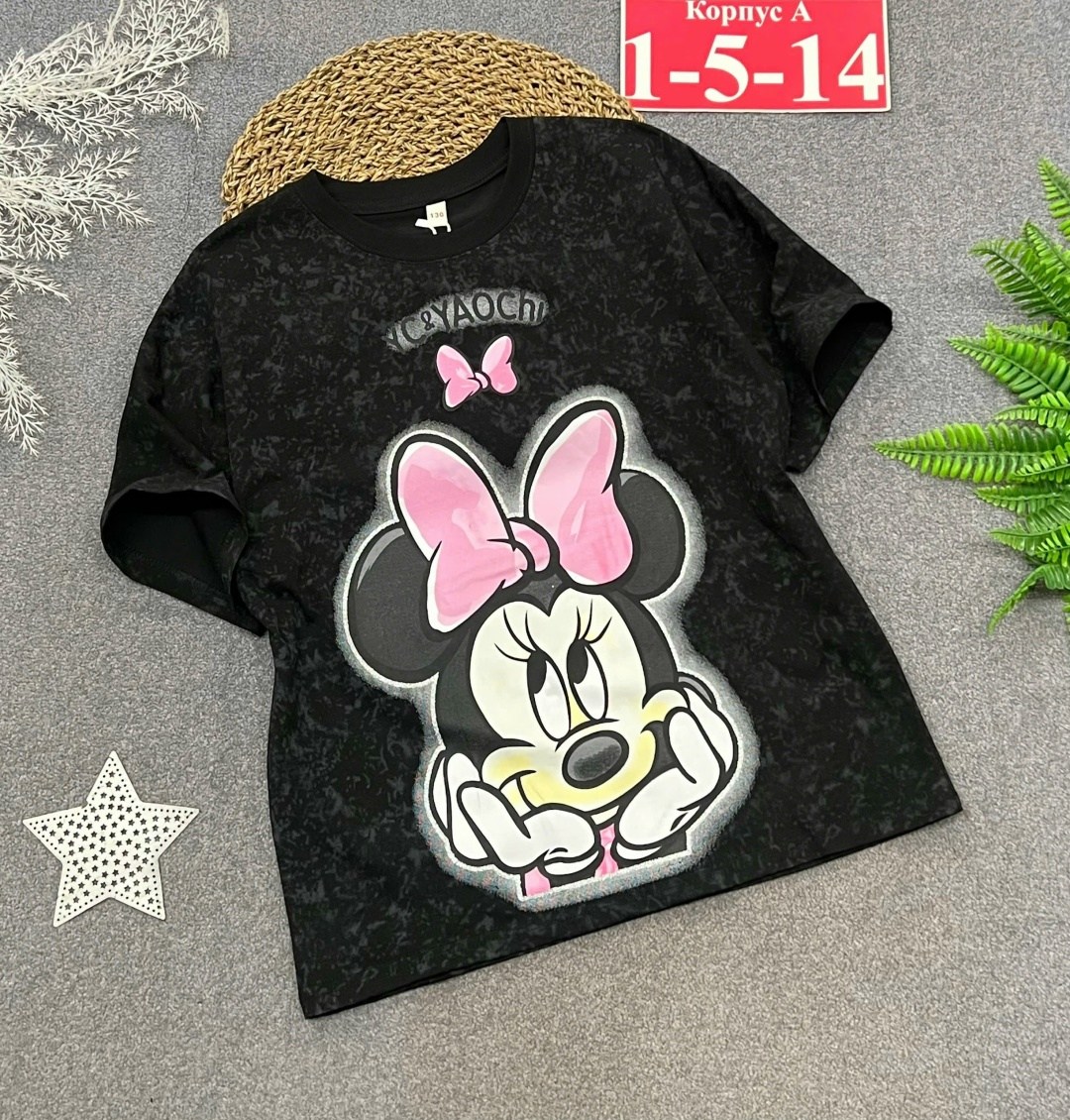футболки для девочек,disney minnie mouse,disney mickey mouse,футболки детские,футболка для девочек минни маус