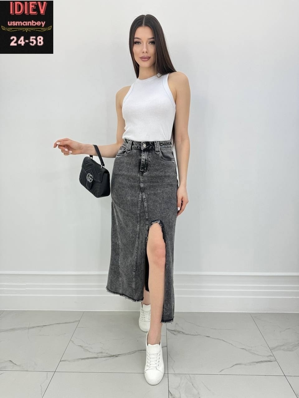 юбка джинсовая,юбка джинс,юбка джинсовая женская,юбка джинсовая миди с разрезам,юбка джинсовая миди