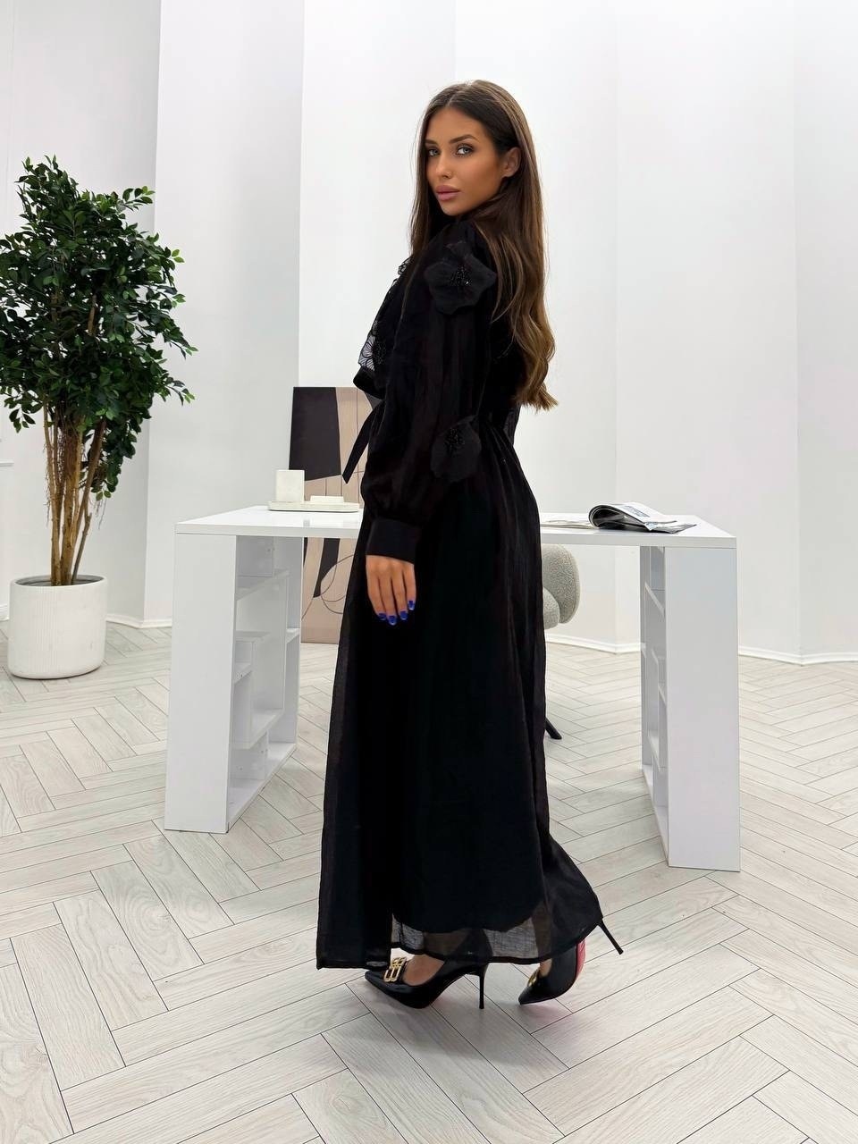 стильное платье,платье с поясом,платье женское,платье черное,платье