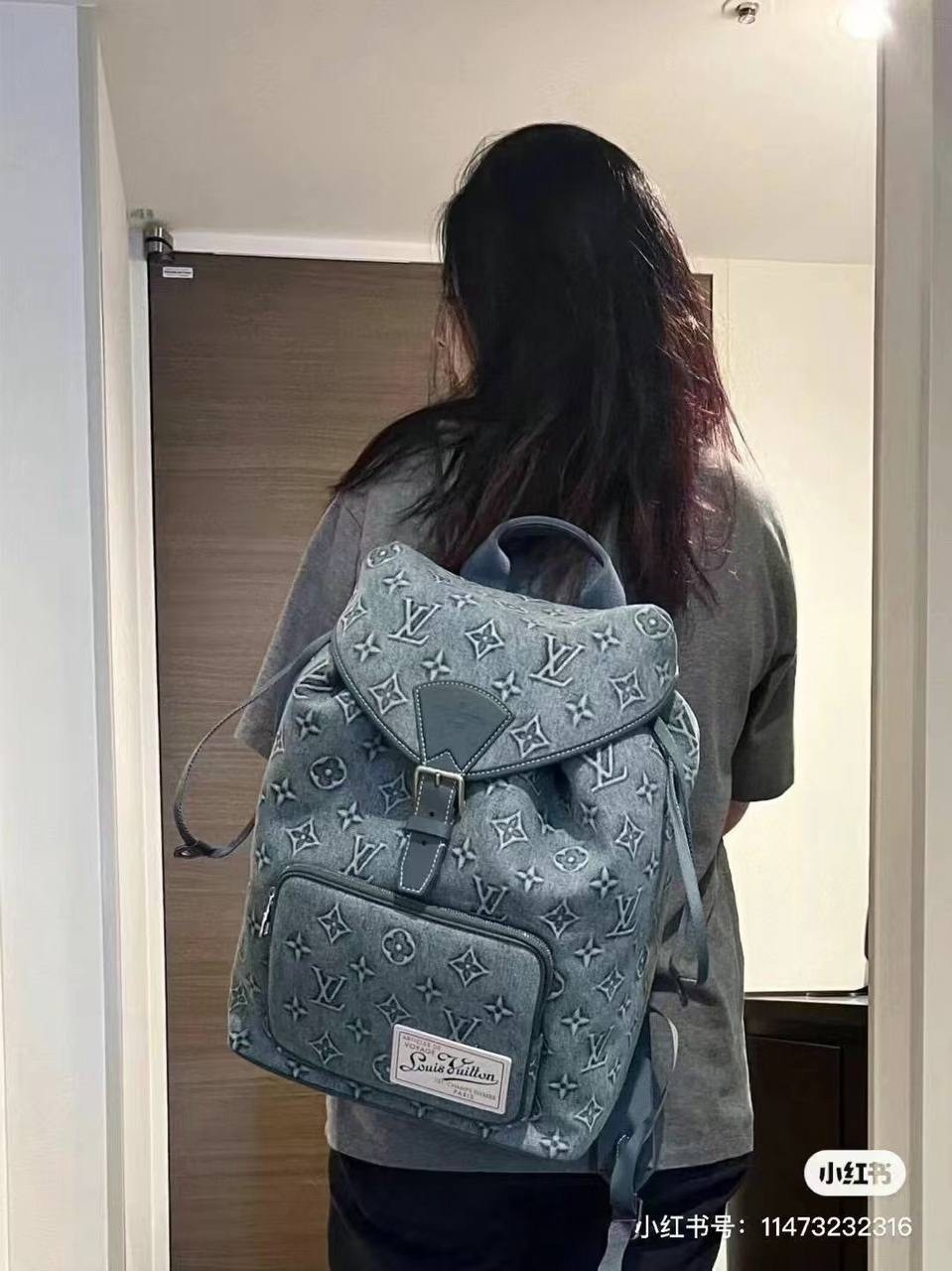 рюкзак louis vuitton,рюкзак женский louis vuitton,сумка - рюкзак louis vuitton denim,louis vuitton рюкзак джинсовый,рюкзак луи виттон