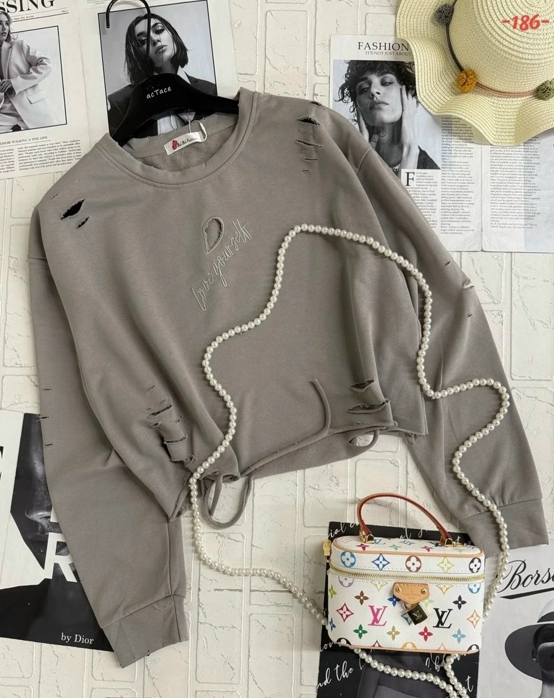 кофта женский,кофта толстовка,кофта оверсайз модная рваная с дырками kk fashion,розовый свитшот,кофта свитшот