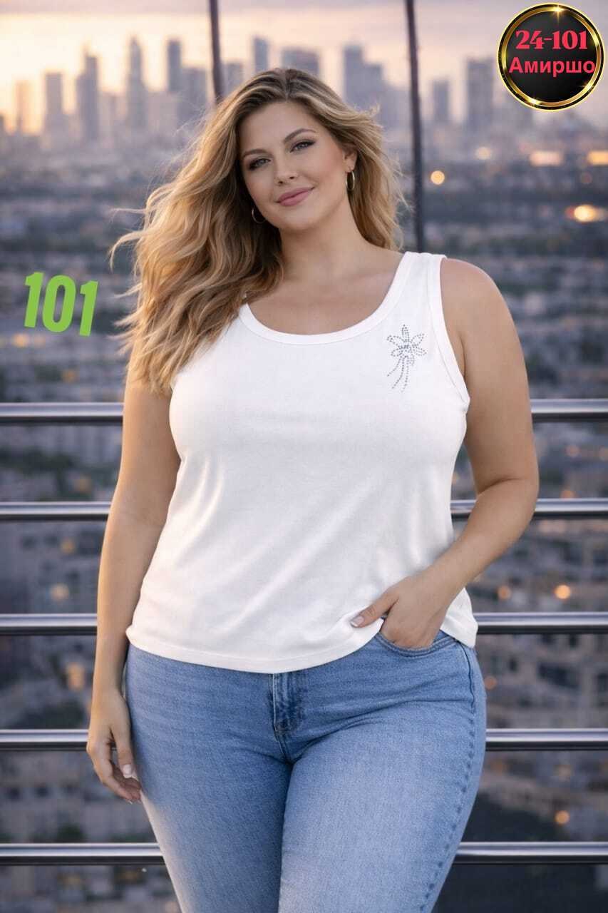 одежда больших размеров,майка женская большие размеры,майка женская,женский топ больших размеров, больших размеров