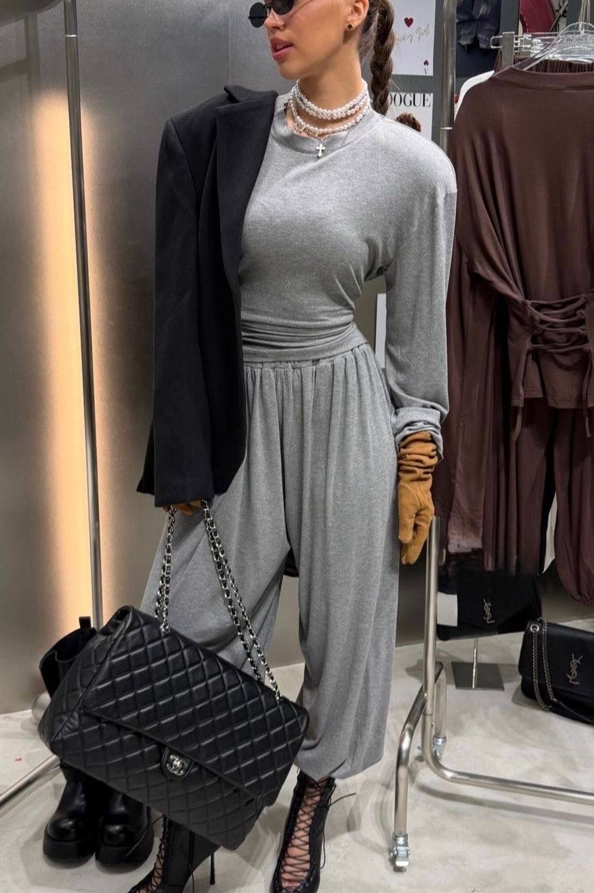 стильные костюмы,трикотажные костюмы,костюм женский,широкие брюки