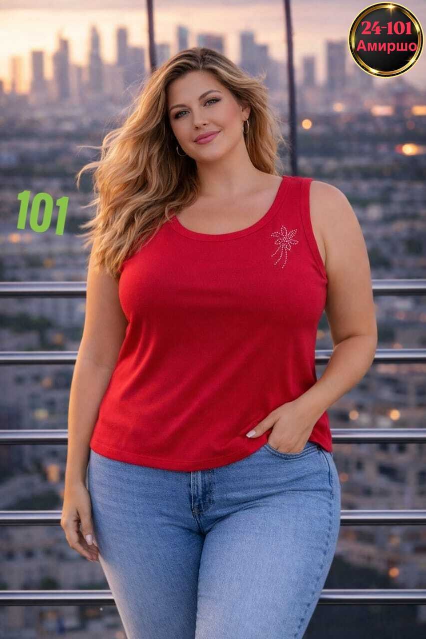 одежда больших размеров,майка женская большие размеры,майка женская,женский топ больших размеров, больших размеров