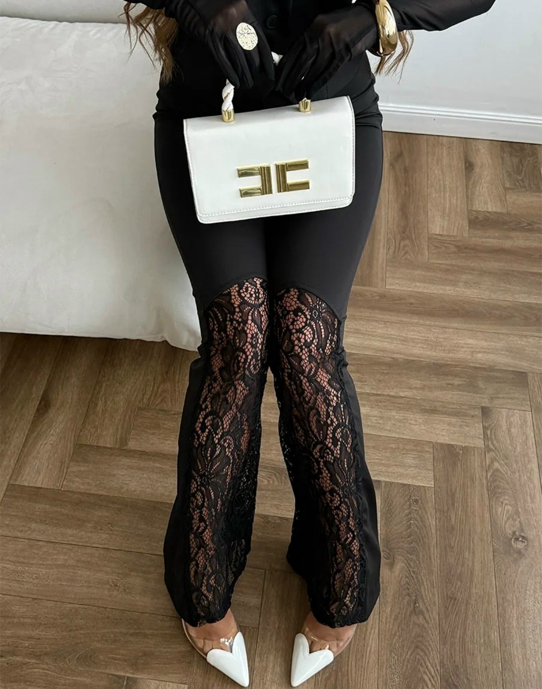 прозрачные брюки кружево,брюки с кружевом,кружевные штаны,кружевные брюки,ажурные брюки