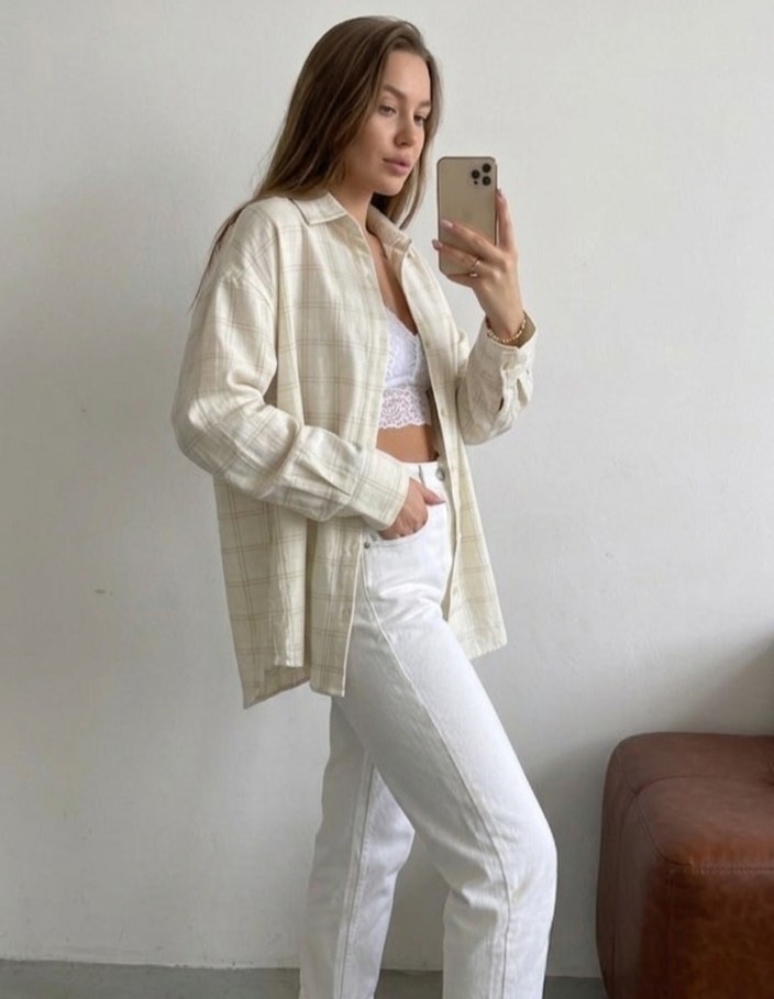 рубашка оверсайз в клетку,рубашка женская в клетку оверсайз,рубашка теплая оверсайз в клетку,хлопковая рубашка в клетку cosmo brand,рубашка оверсайз в клетку betrendy wear