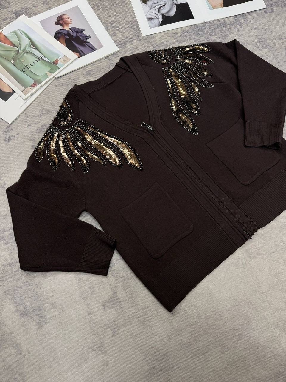 кофта женская,модная толстовка,свитшот женская,толстовка в стиле,куртка с пайетками