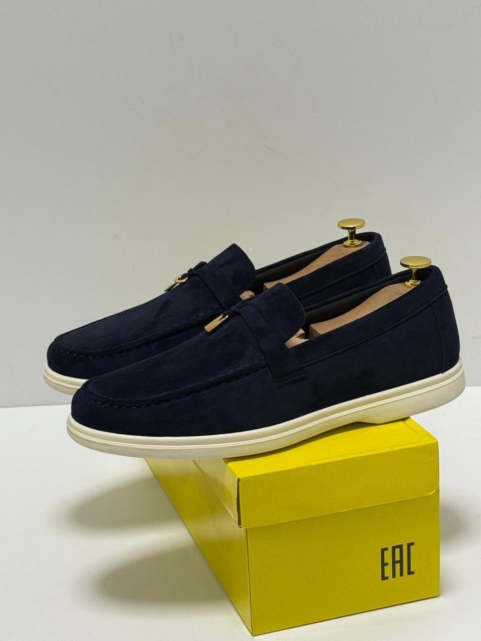 лоферы loro piana summer charms walk замшевые dark cerulean,,мокасины loro piana мужские,замшевые лоферы,замшевые лоферы loro piana