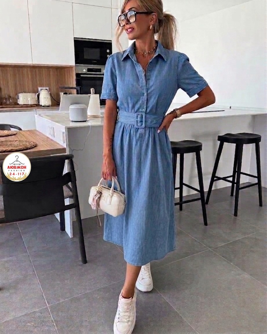 джинсовое платье для женщин,джинсовое платье сарафан миди style spark,универсальное джинсовое платье,длинное джинсовое платье,стильное женское летнее платье-сарафан из денима