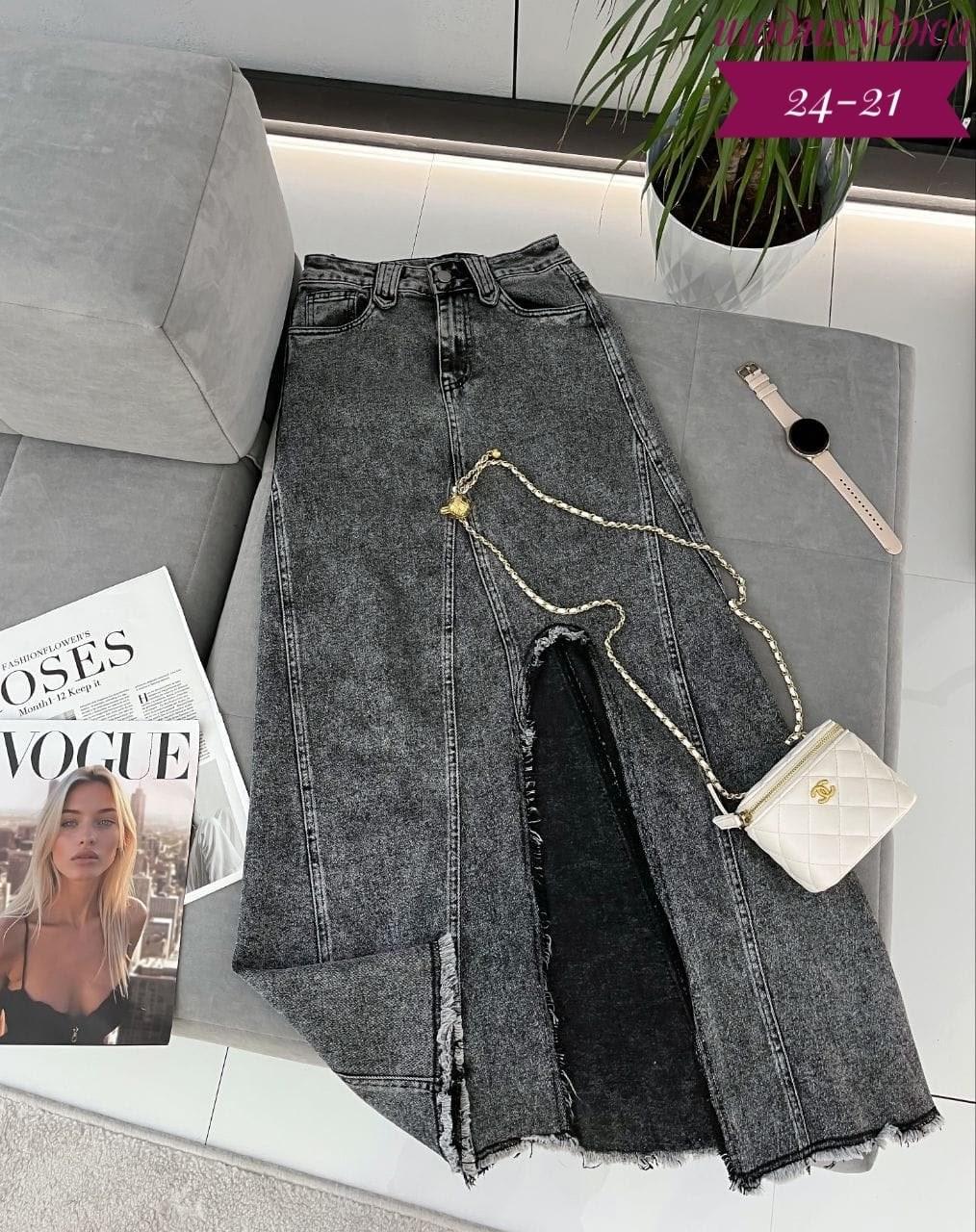 джинсовая юбка миди с разрезом спереди,джинсовая юбка,юбка джинсовая миди с разрезам,длинная джинсовая юбка с разрезом,джинсовая юбка с разрезом спереди