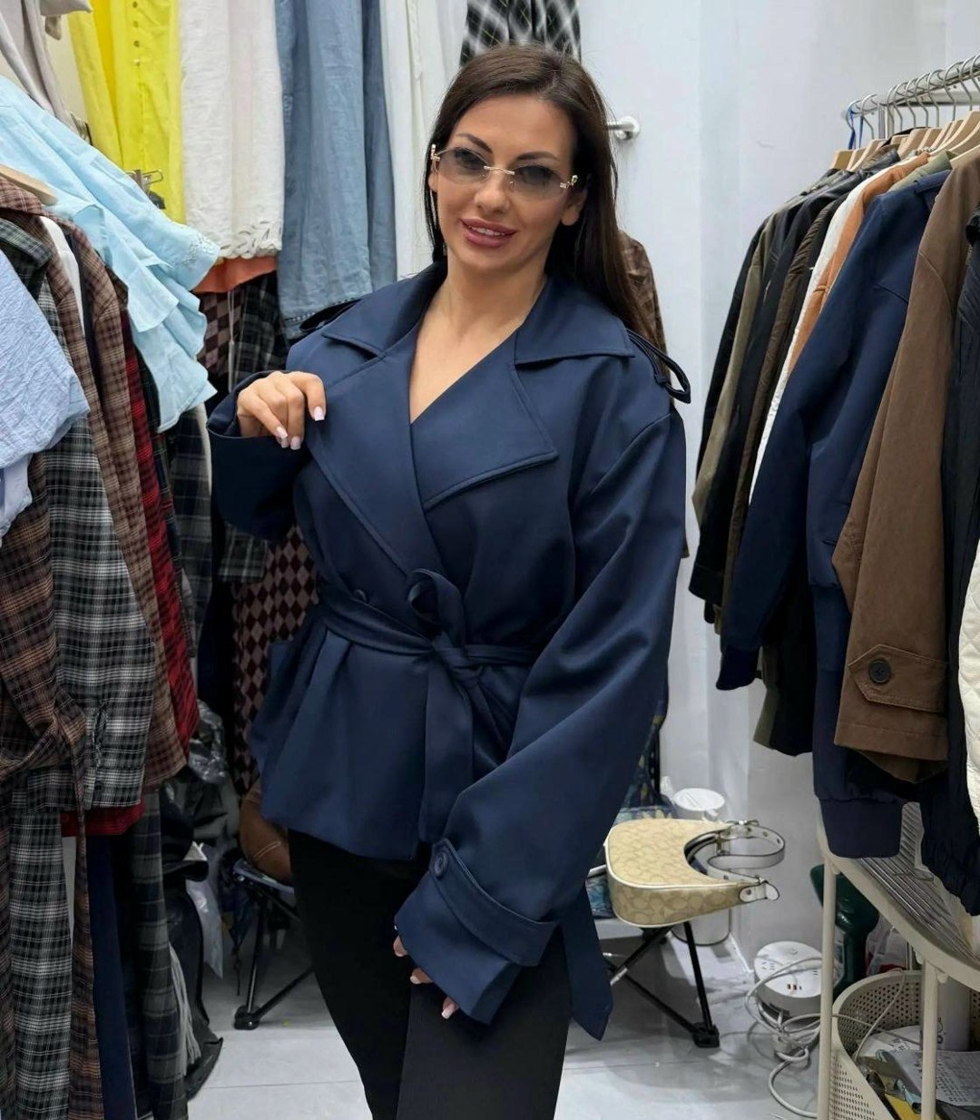 модное пальто,тренч короткий,женские пальто,,женский тренч