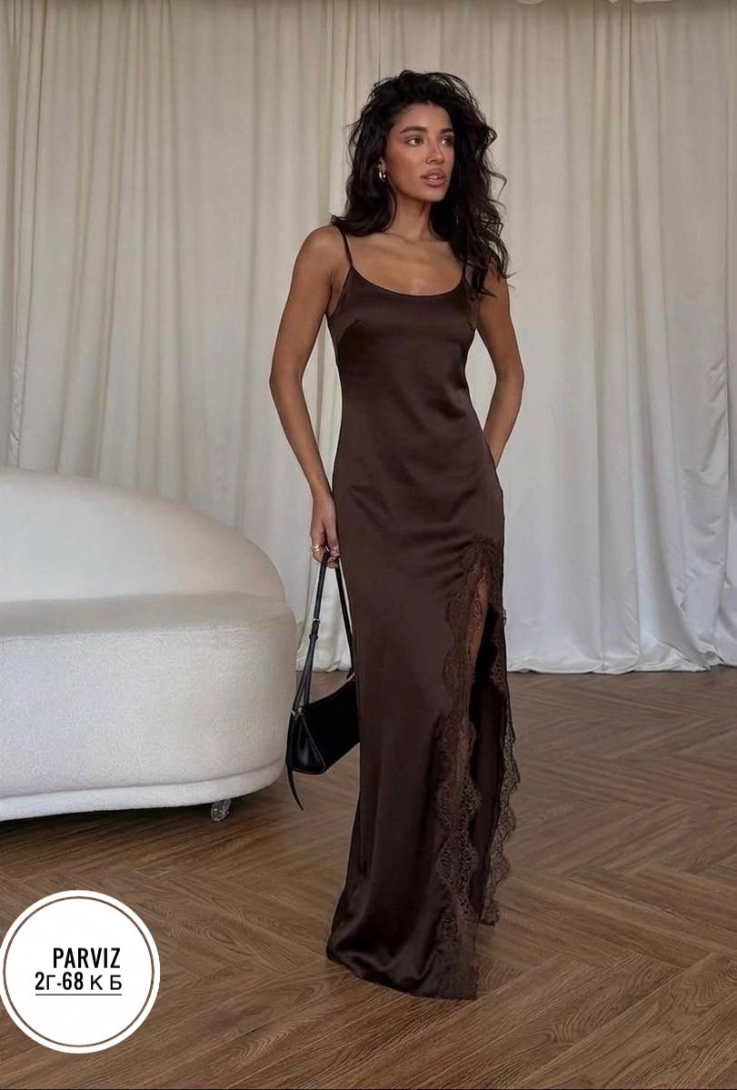 вечернее платье,платья,платья атласные,платья длинное,платье-комбинация с кружевом