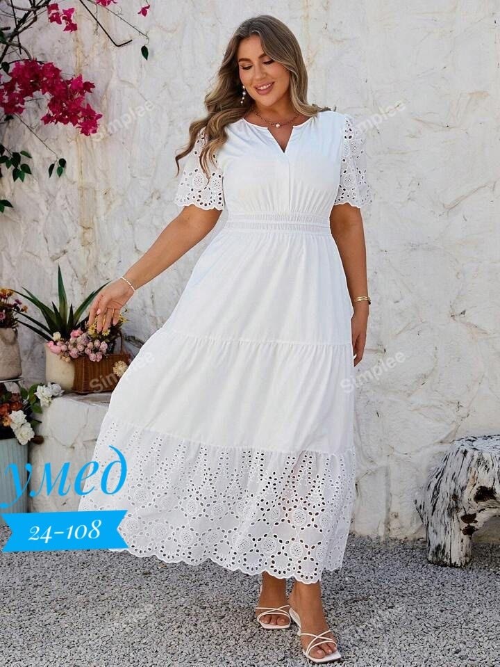 платье летнее больших размеров повседневное,платье женское белое,платье летнее,платье женской,универсальное женское платье