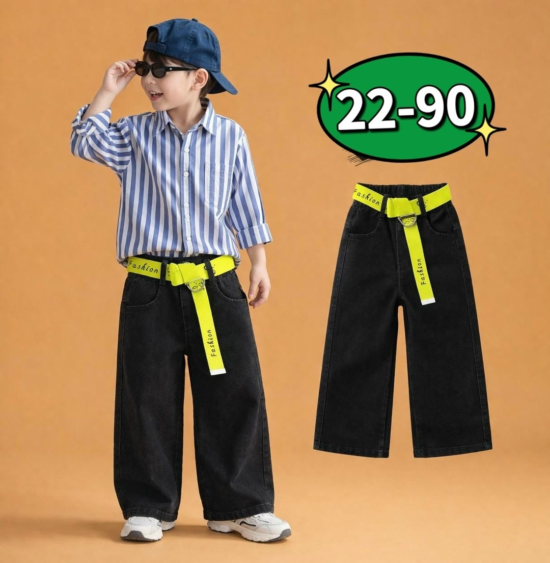 джинсы для девочек,детские джинсы,широкие джинсы,джинсы для мальчик,стильные джинсы