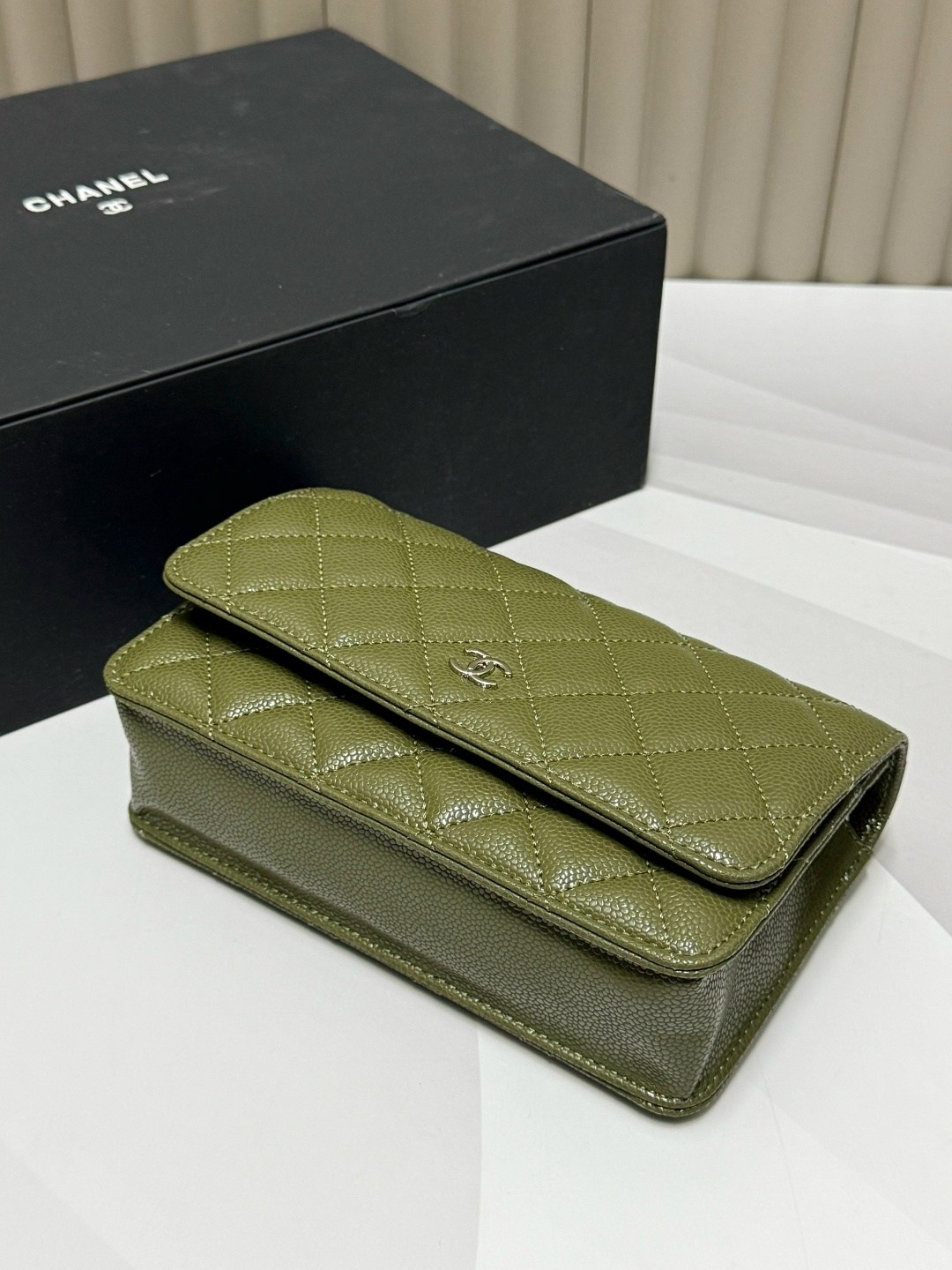 chanel кошелек,кошелек шанель,сумка chanel,женские кошельки,chanel wallet green