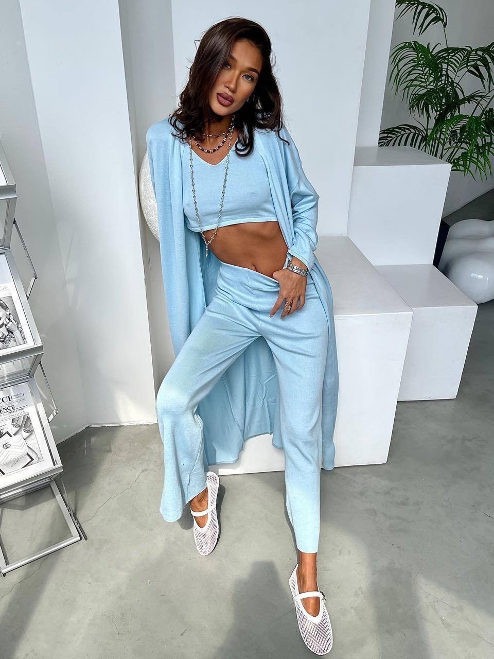 стильные костюмы,костюм женский,комплект кардиган,летние костюмы,костюм с топом