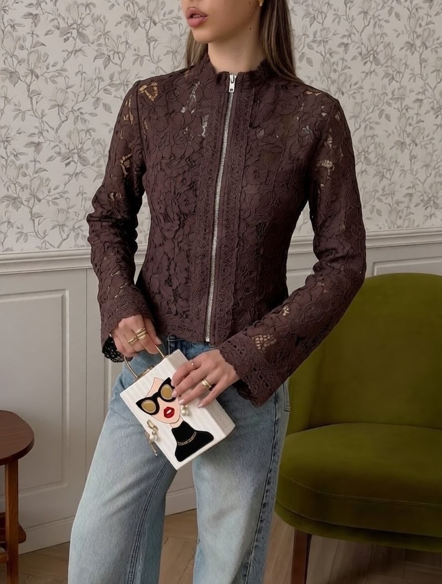 женские жакеты,женская блузка,жакет,костюм sfilato коричневый,женская куртка