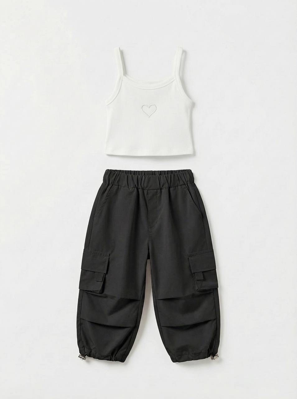 брюки-карго для девочек,брюки джоггеры для девочек,брюки для девочек,штаны карго для девочек,брюки для детей