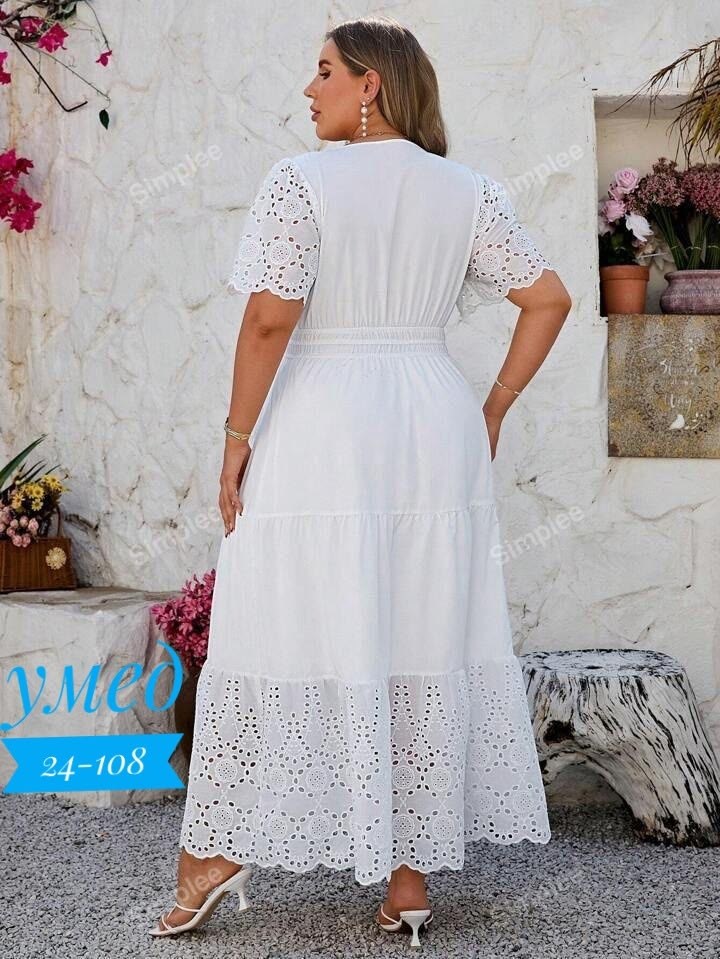 платье летнее больших размеров повседневное,платье женское белое,платье летнее,платье женской,универсальное женское платье