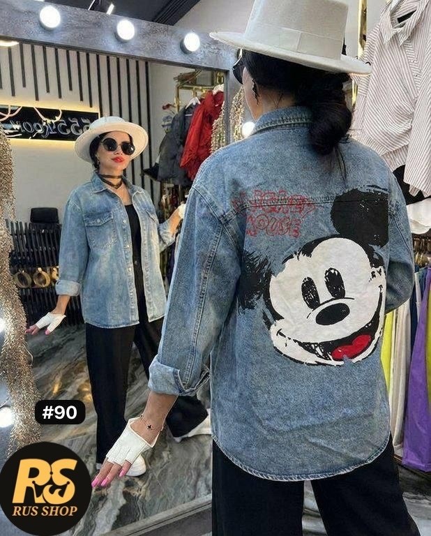 джинсовая куртка с микки маусом,джинсовая куртка оверсайз с принтом микки маус,джинсовка микки маус женская,джинсовка микки маус глория джинс,джинсовая куртка