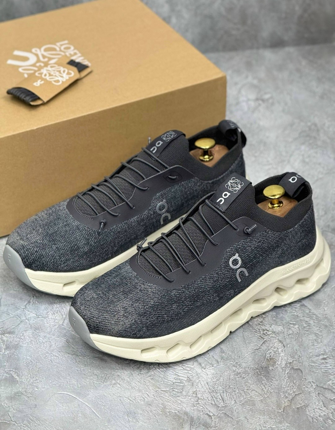 кроссовки loewe x wmns cloudtilt black черный,кроссовки,кроссовки on loewe x cloudtilt 2 черный,кроссовки для женщин,loewe кроссовки