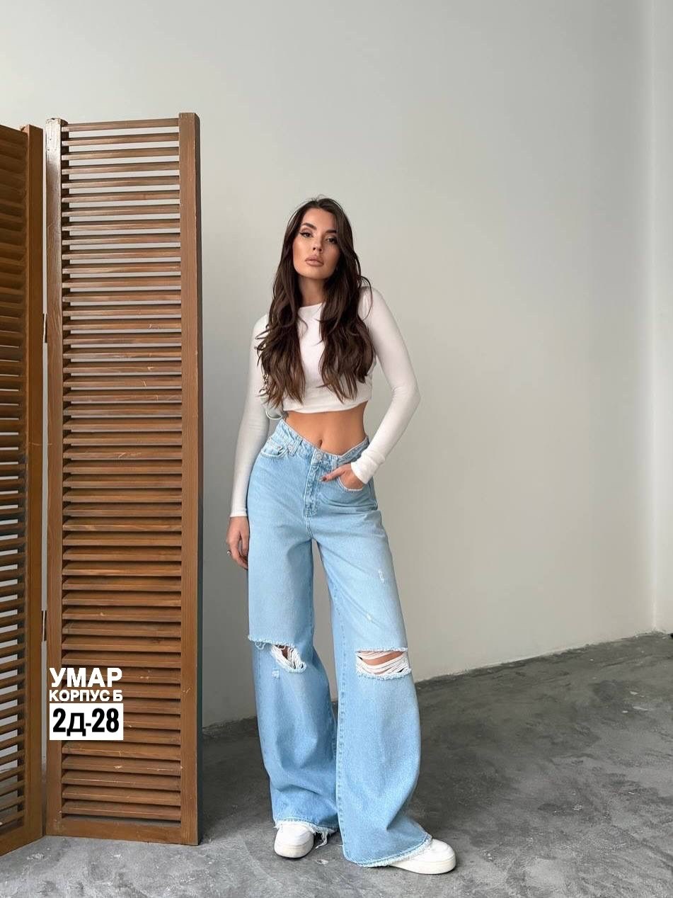 женские джинсы,джинсы женские широкие,джинсы широкие,джинсы трубы рваные,джинсы брюки