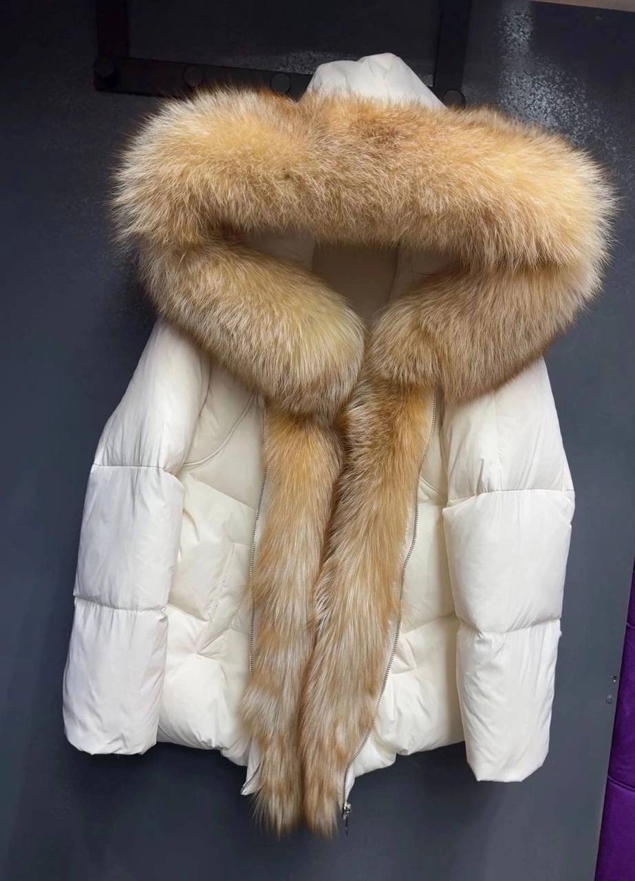 пуховик с натуральным мехом,пуховик с мехом,парка с мехом,куртка с натуральным мехом,пуховик с натуральным мехом furs lux