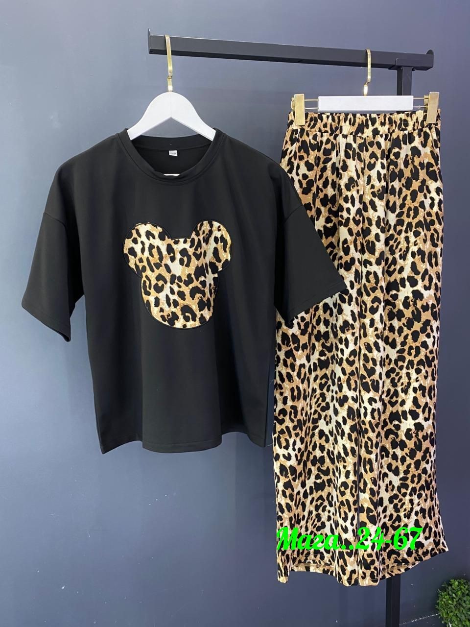 леопардовые костюмы,костюм с юбкой,пижама женская,летние костюмы,женские костюмы