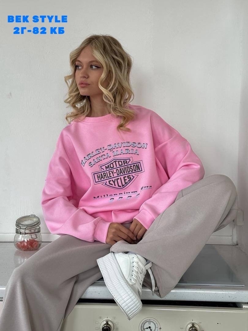 костюм спортивный женский,костюм свитшот,кофта свитшот,женский свитшот,свитшот оверсайз розовый с принтом old money assertive