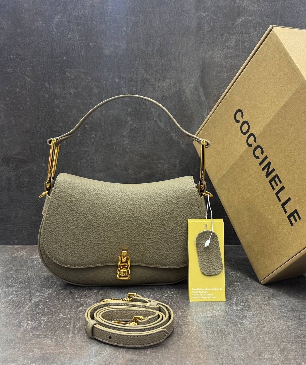 сумка coccinelle,coccinelle сумка на плечо кросс-боди beat soft,сумка женская coccinelle,coccinelle сумка через плечо beat серый,женская сумка