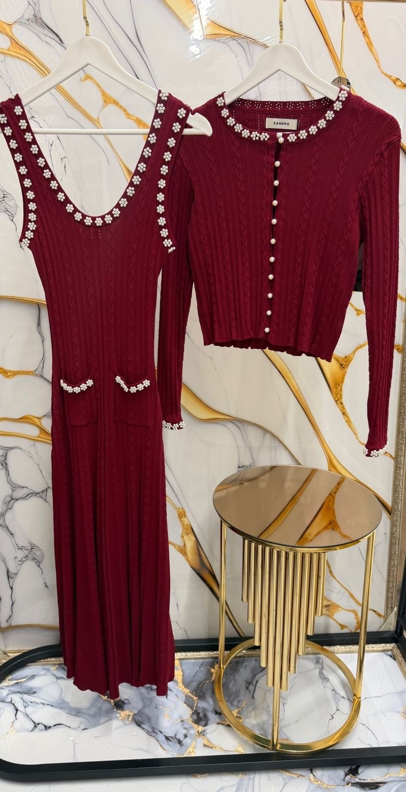 костюм трикотажный кофта с юбкой макси emberens цвет розовый,костюм с юбкой,модное платье,платье трикотажная,платье женской