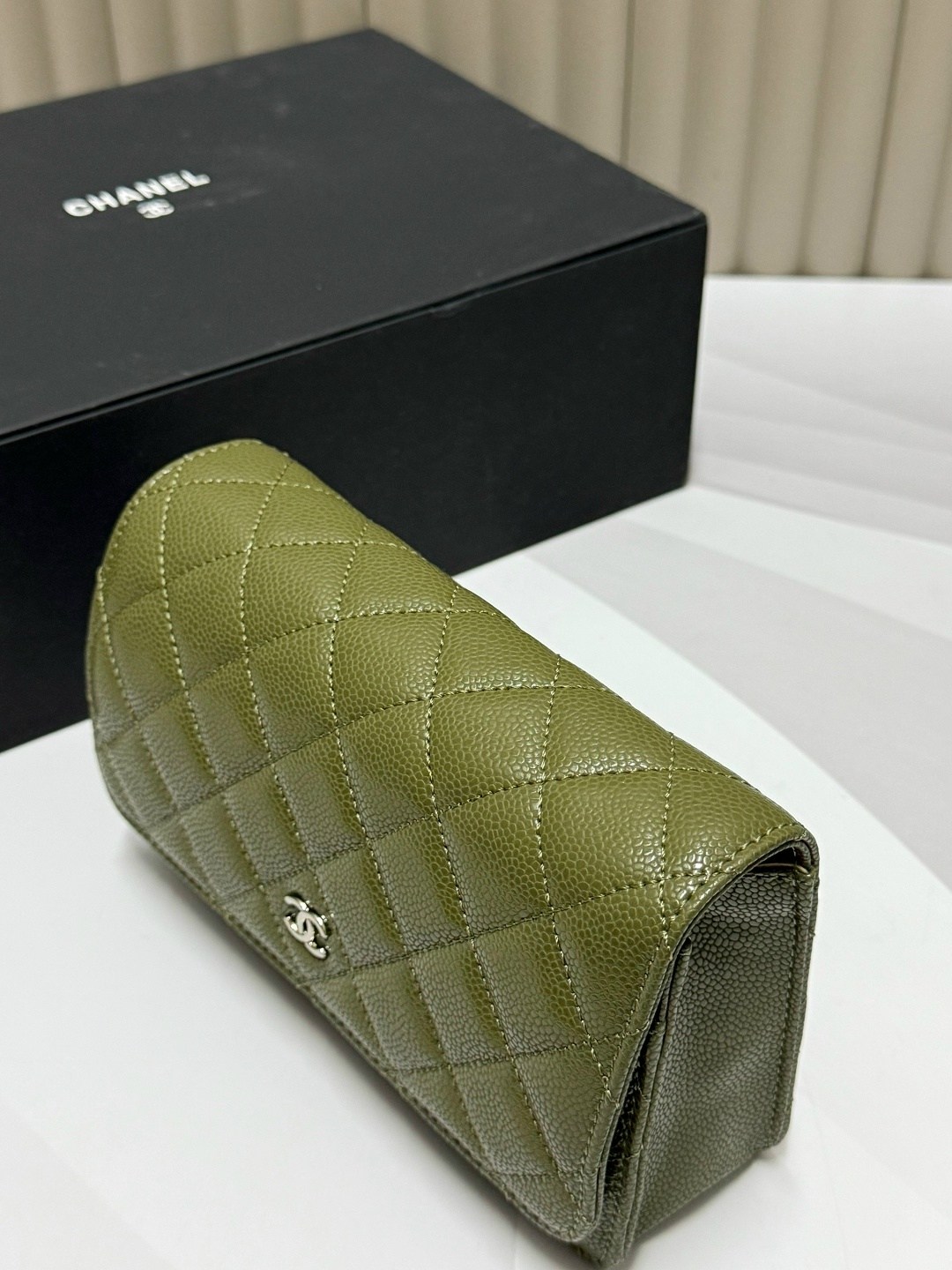 chanel кошелек,кошелек шанель,сумка chanel,женские кошельки,chanel wallet green