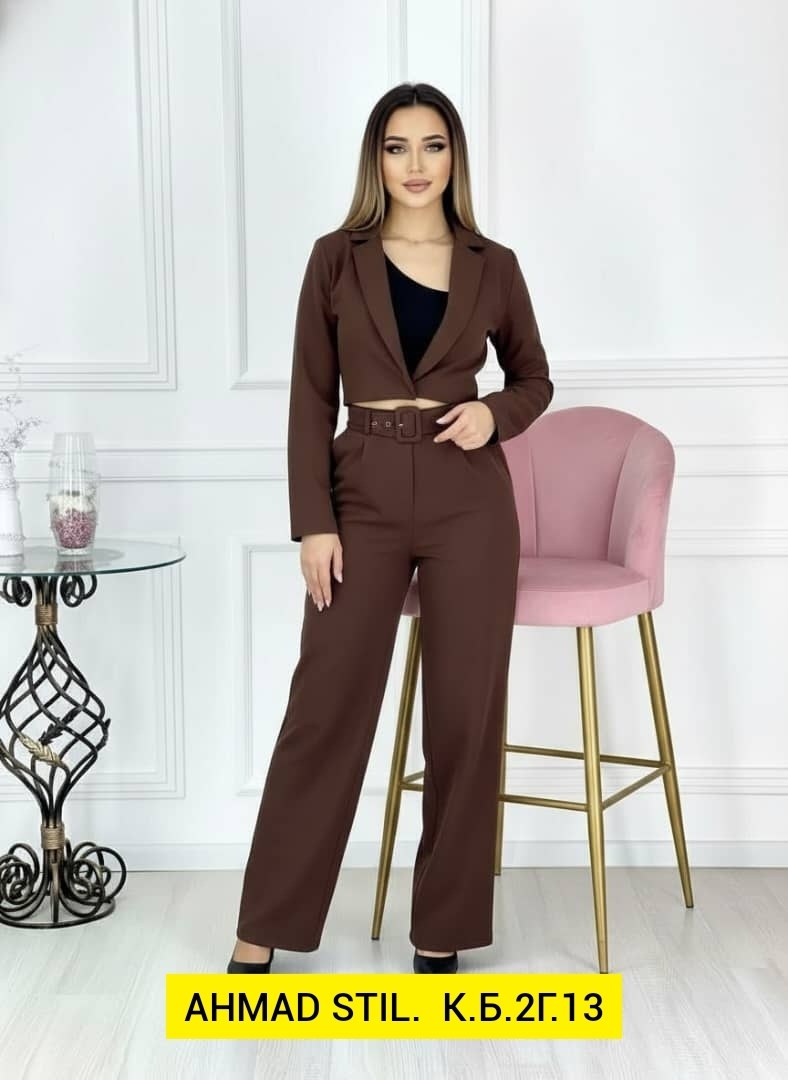 брючный костюм женский,костюм женский брючный olya stoff,костюм брючный,костюм женский,синий брючный костюм женский