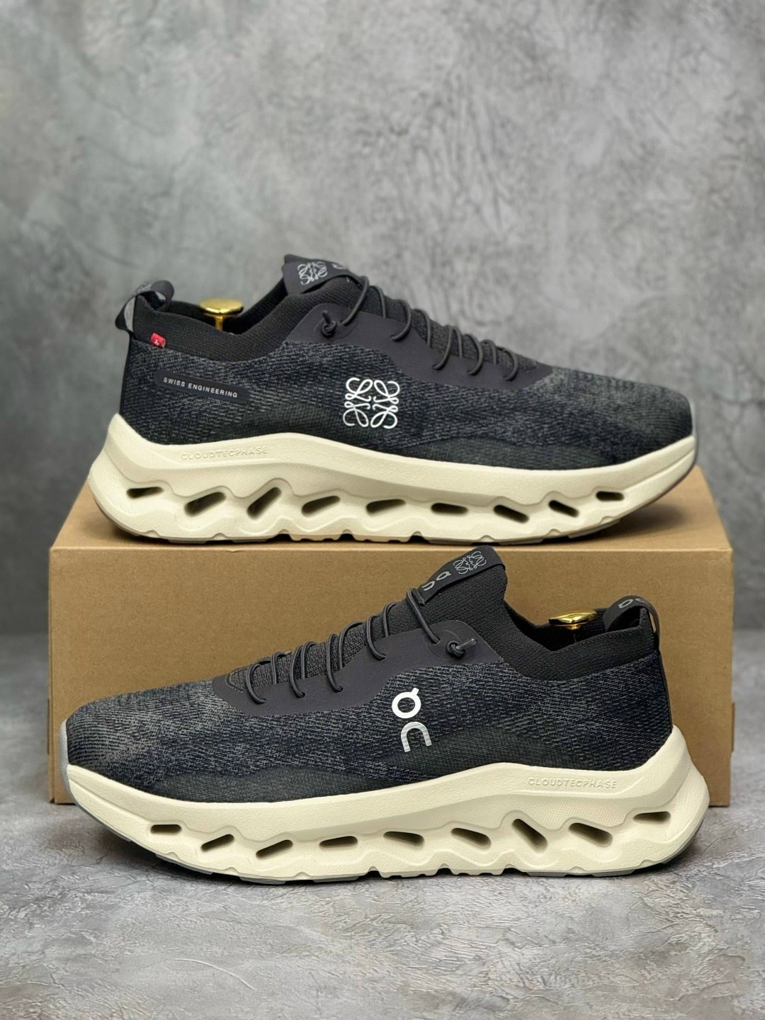 кроссовки loewe x wmns cloudtilt black черный,кроссовки,кроссовки on loewe x cloudtilt 2 черный,кроссовки для женщин,loewe кроссовки