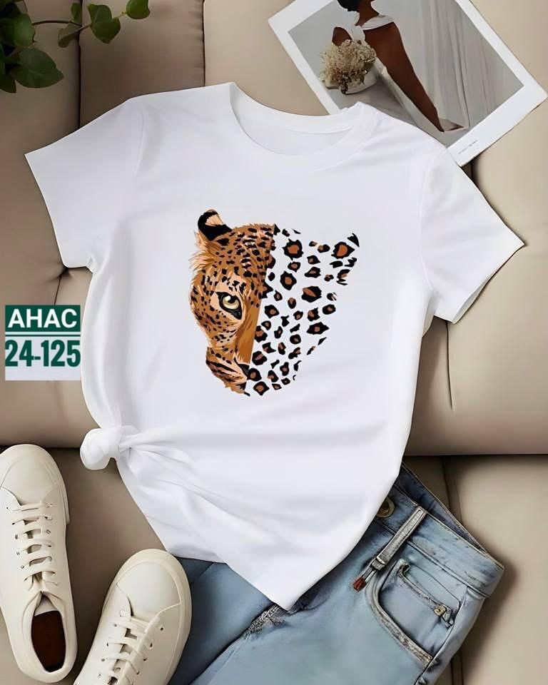 футболки женская,футболка с леопардом,футболки женские модные,футболки для женщин,женские футболки с принтом