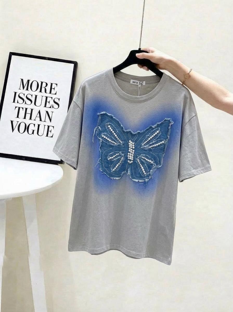 футболки женская,футболка с бабочками,футболки для женщин,женские футболки с принтом,летние футболки