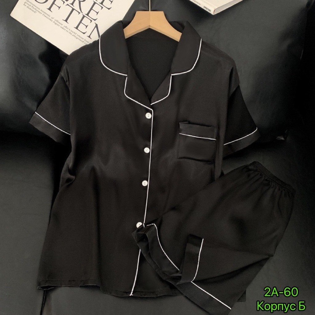 пижама шелковая комплект,пижама женская,пижама женская атласная рубашка и шорты,шёлковая пижама женская с рубашкой,пижама для женщин