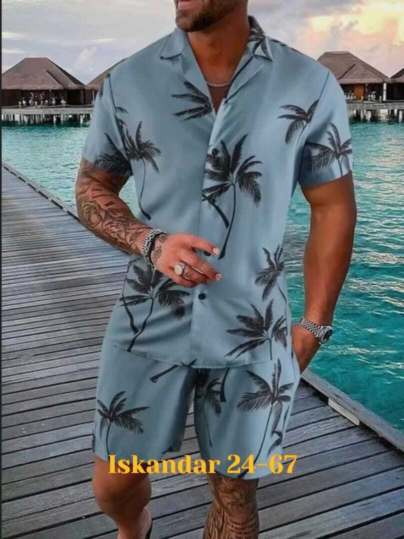 костюм летний мужской,пляжная рубашка мужская,костюм мужской,летний костюм поло,летние костюмы