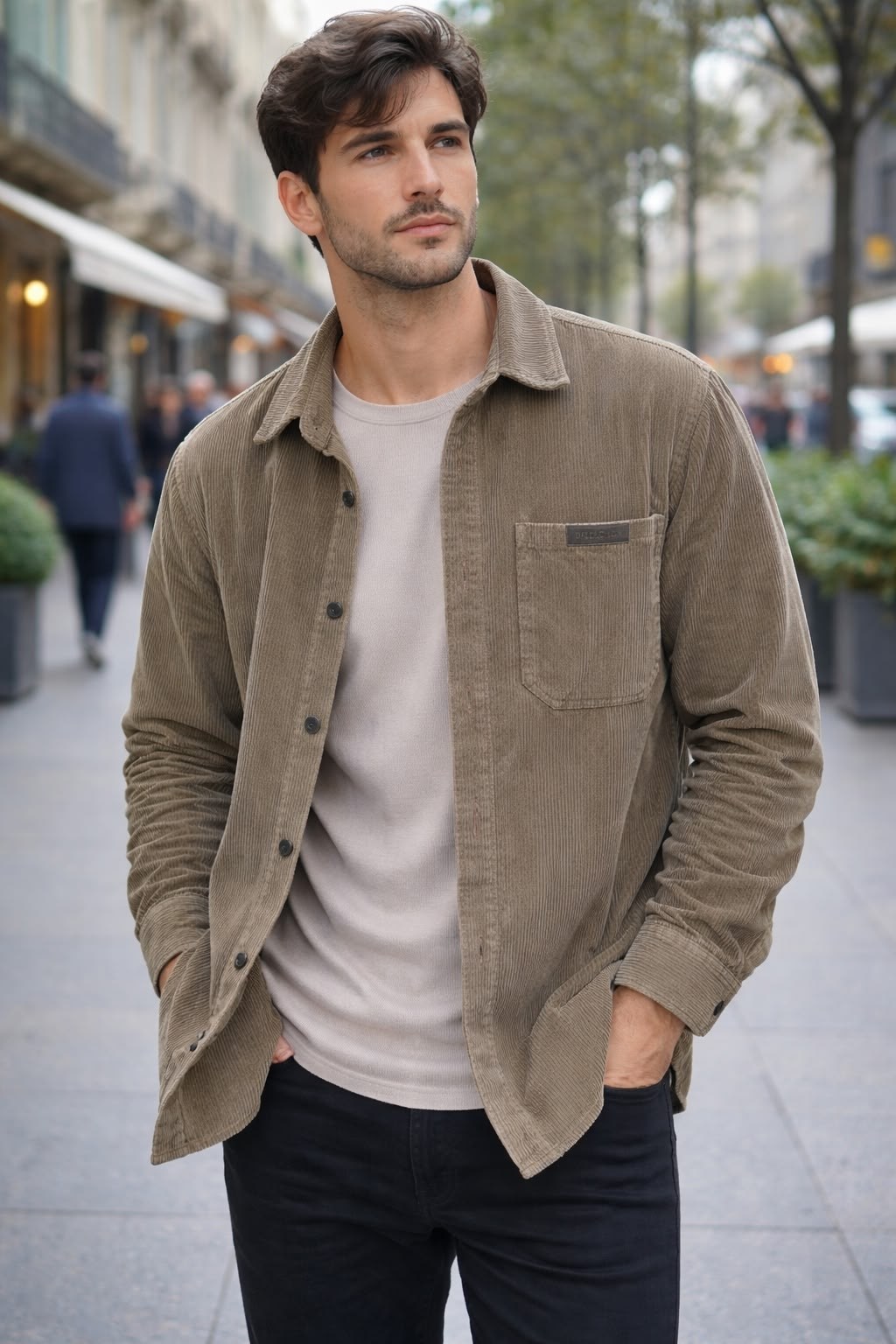 мужская рубашка вельветовая,мужская мода,повседневная рубашка,вельветовая рубашка,рубашка кэжуал