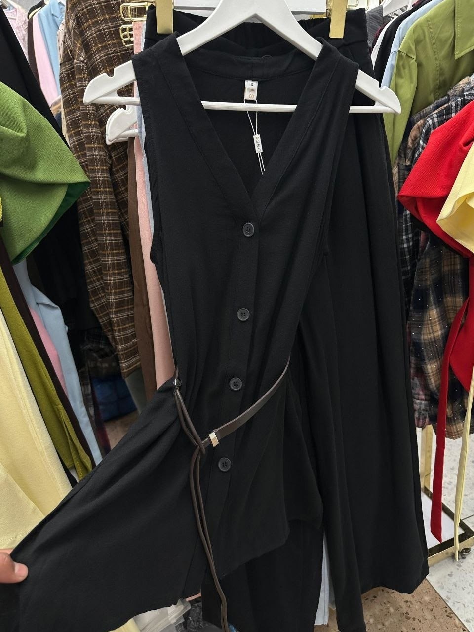 жилет женский,удлиненный жилет,жилет,модные жилеты,трикотажный жилет