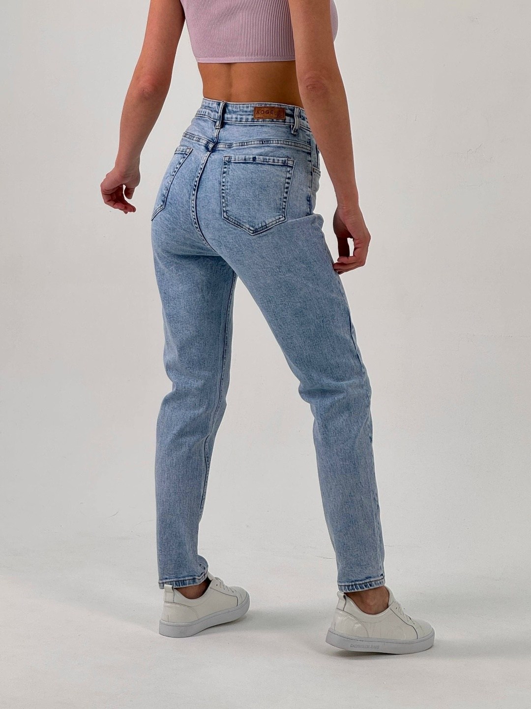 джинсы женские,джинсы мом,джинсы,джинсы женский look of young голубой бананы мом,джинсы женские ruan gd57000820 голубые 34