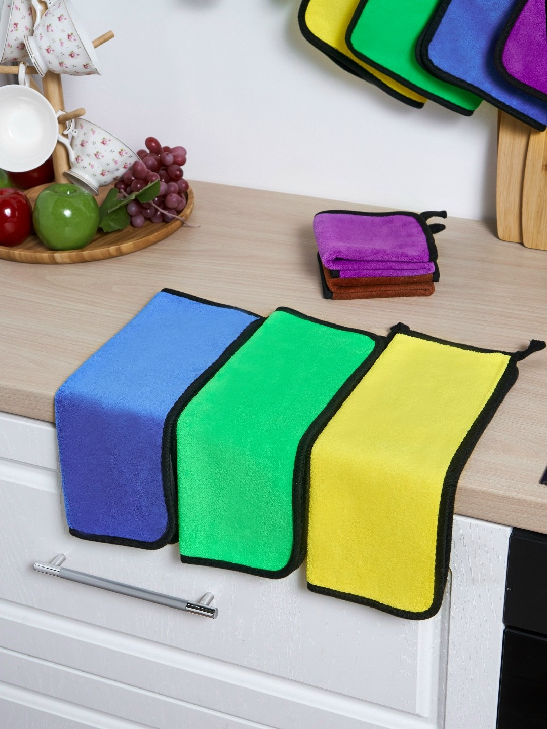 салфетки из микрофибры для уборки и кухни,салфетка из микрофибры для кухни,салфетка из микрофибры для уборки,набор салфеток для кухни,полотенце из микрофибры для мытья автомобиля