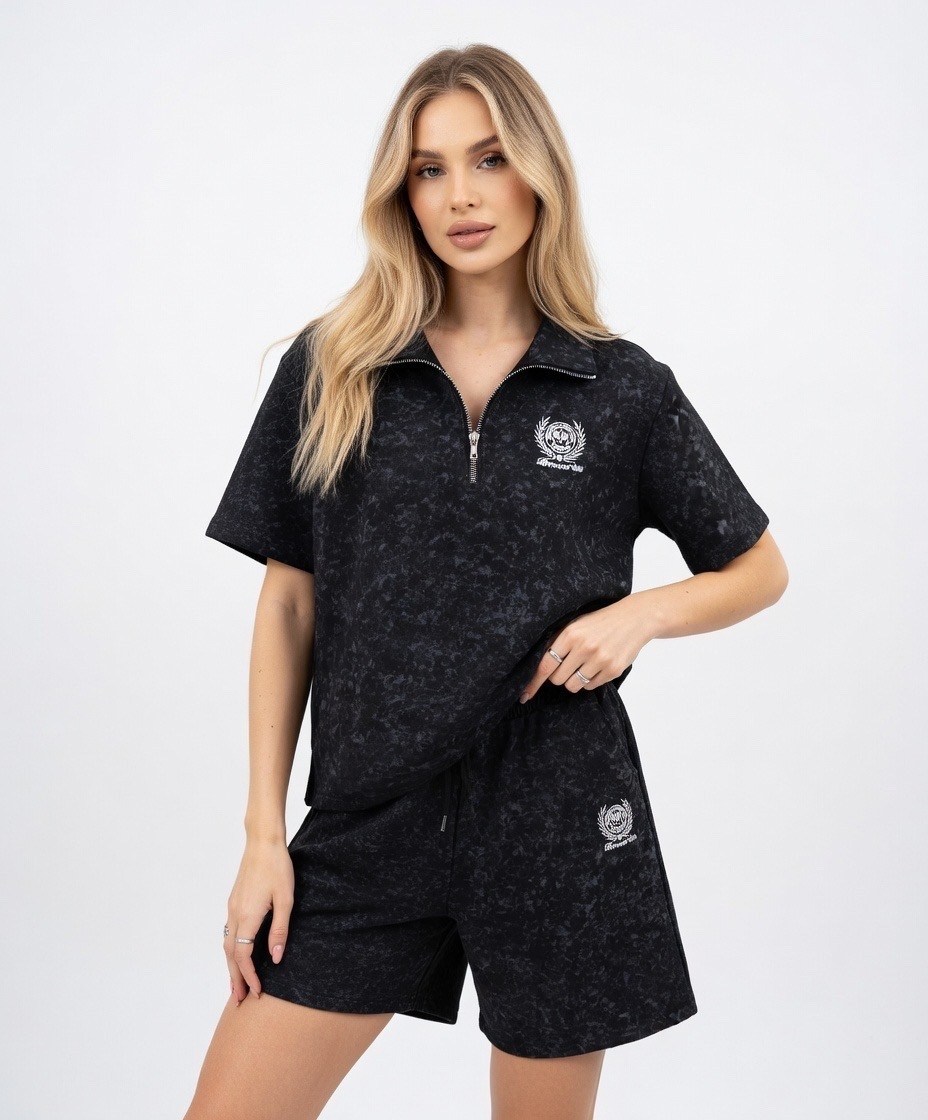 костюм повседневный,женский костюм с шортами,костюм с шортам,костюм с шортами и футболкой поло летний insomand,женские костюмы