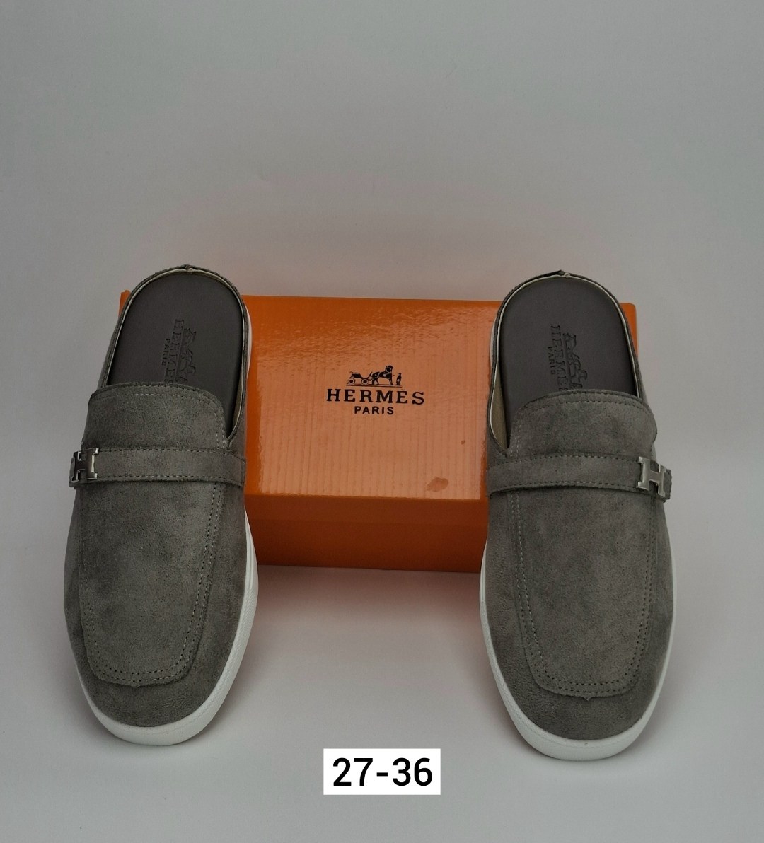 ,замшевые мюли,замшевые мюли loro piana open walk серые,мюли loro piana,лоферы loro piana