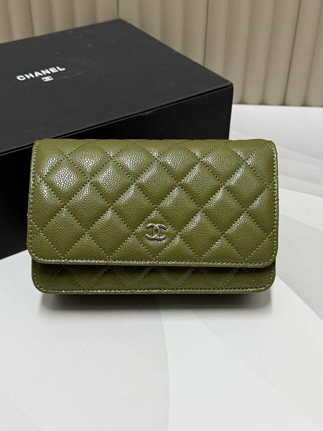 chanel кошелек,кошелек шанель,сумка chanel,женские кошельки,chanel wallet green
