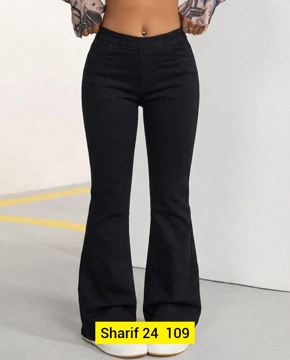 джинсы клеш от колена pularia fashion,джинсы клеш,джинсы клеш женские,джинсы женские,женские джинсы клеш с высокой посадкой