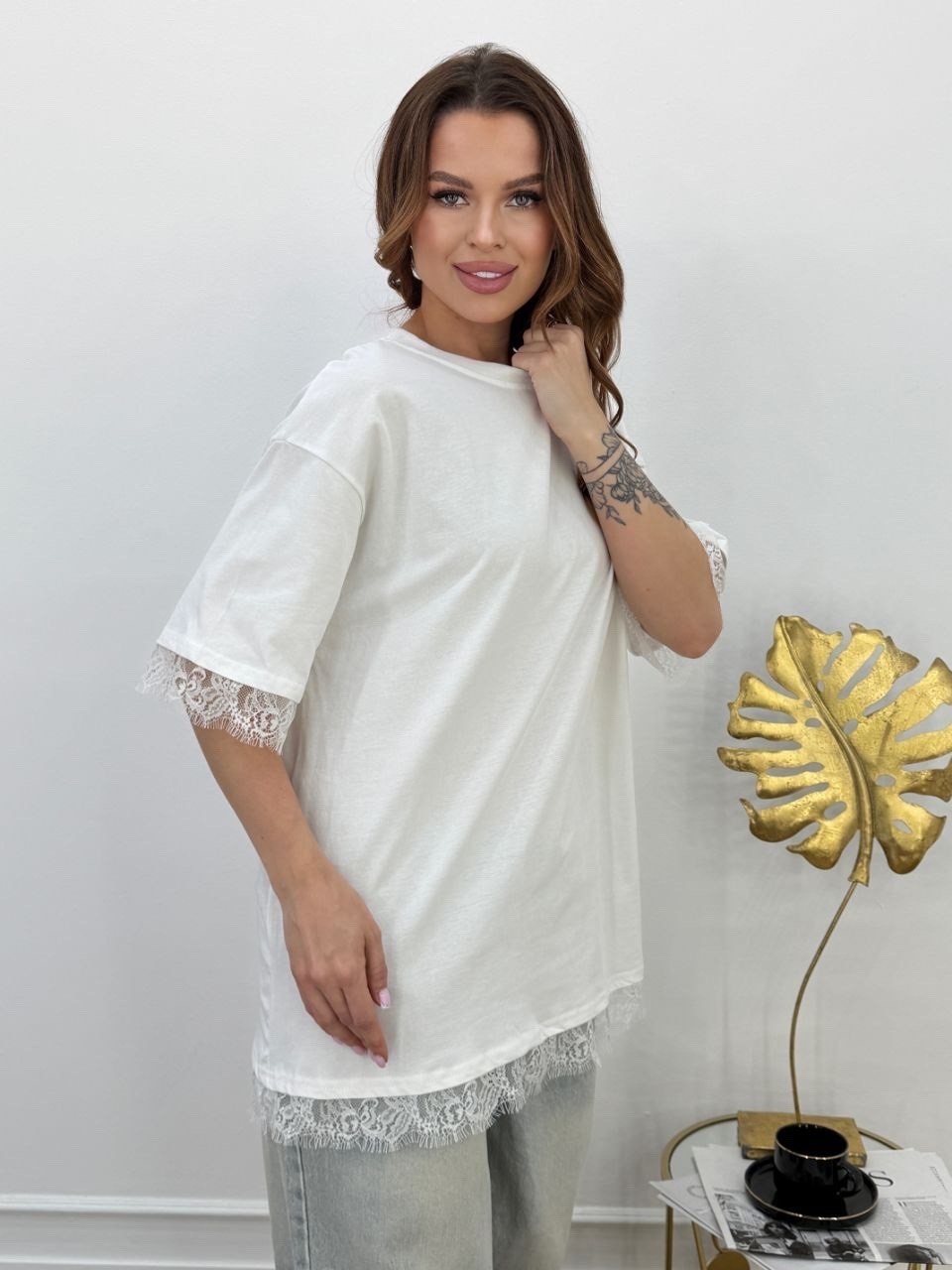 футболка женская,свитшот женская,кофта женская,футболка с кружевами,футболки женская оверсайз