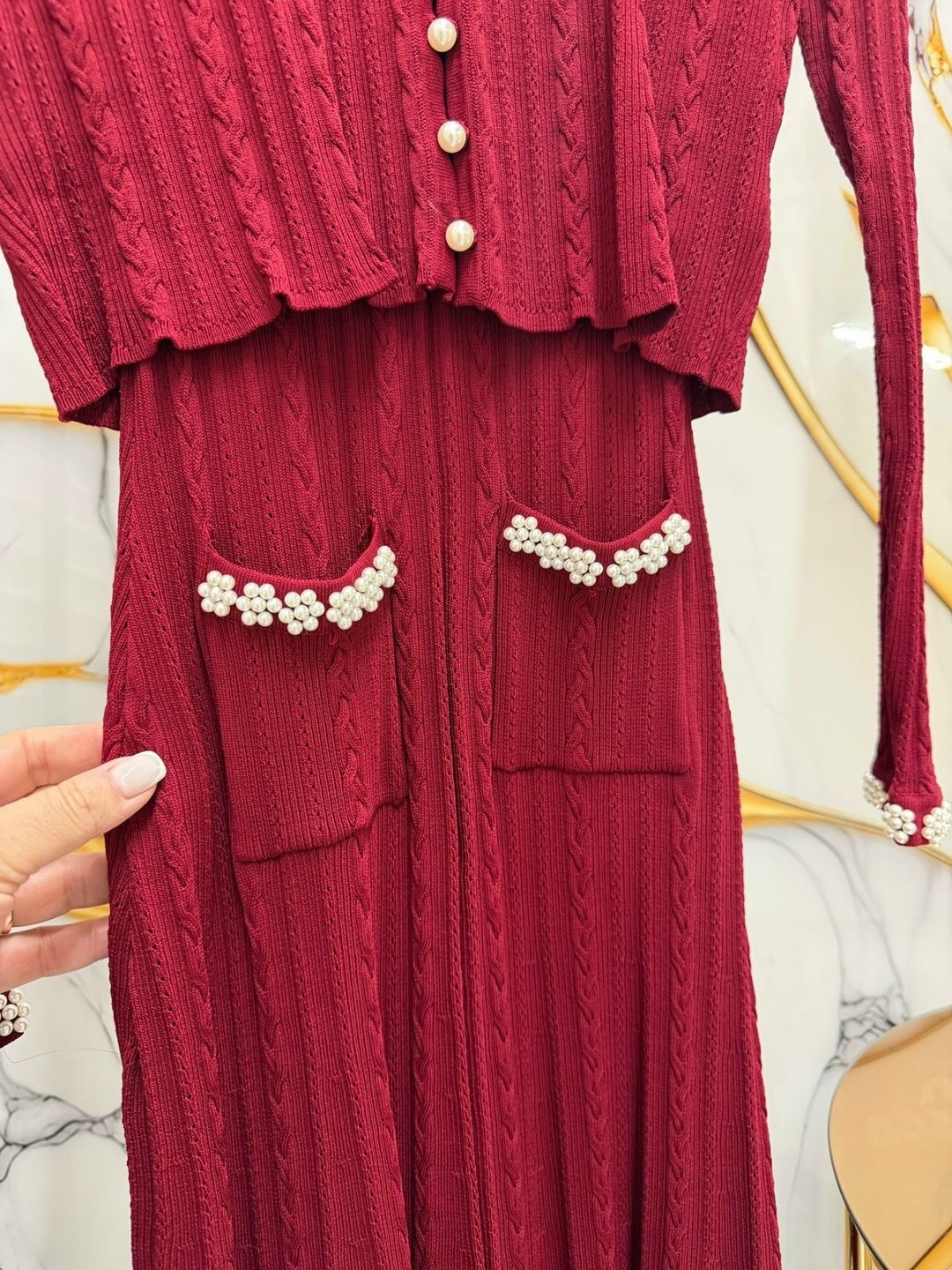 костюм трикотажный кофта с юбкой макси emberens цвет розовый,костюм с юбкой,модное платье,платье трикотажная,платье женской