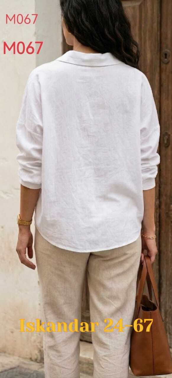 льняная женская рубашка,льняная рубашка зара,льняная рубашка,рубашка из льна женская,женская хлопковая льняная повседневная однотонная рубашка с длинным рукавом